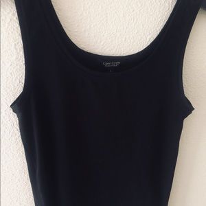 Karen Kane Essentials Black Tank Top